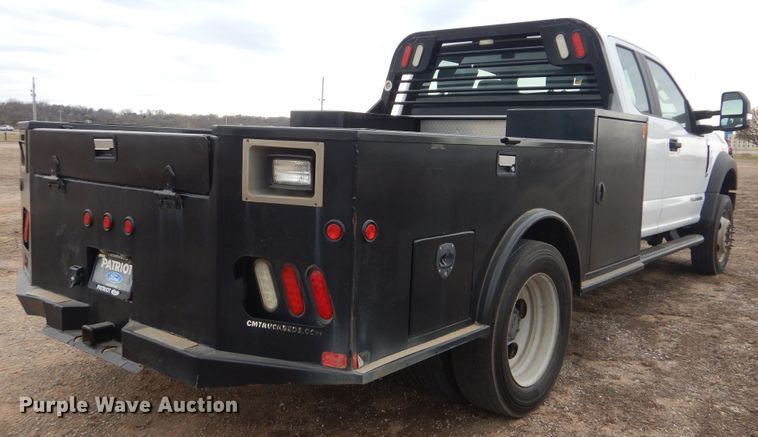 image for item DI3602 2017 Ford F450 Super Duty XL  SuperCab flatbed truck