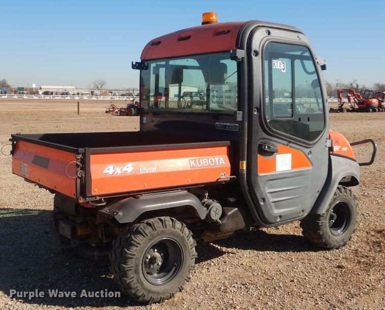 image for item DJ2054 2012 Kubota RTV-1100  utility vehicle