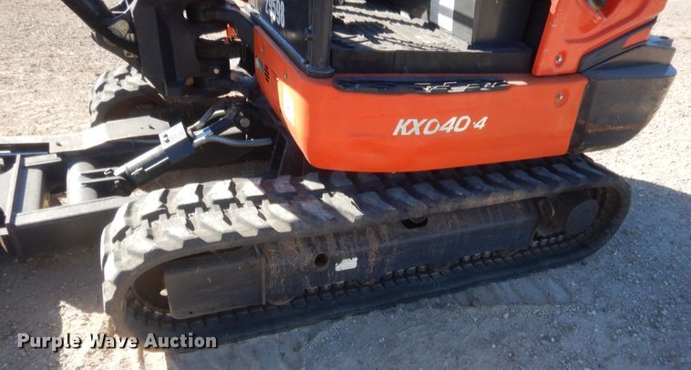 image for item DJ2058 2019 Kubota KX040-4  mini excavator