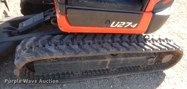 image for item DJ2059 2019 Kubota U27-4  mini excavator