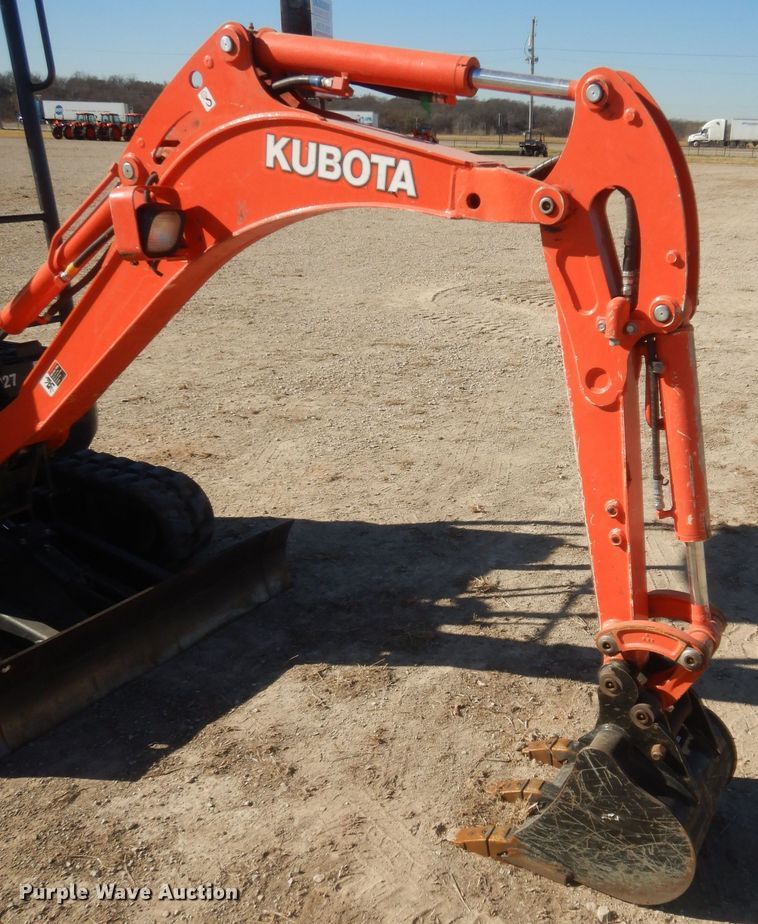 image for item DJ2061 2020 Kubota U17  mini excavator