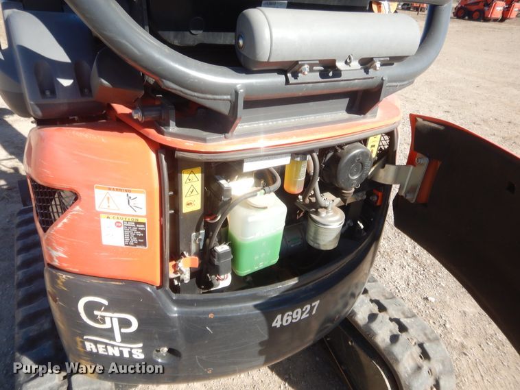 image for item DJ2061 2020 Kubota U17  mini excavator