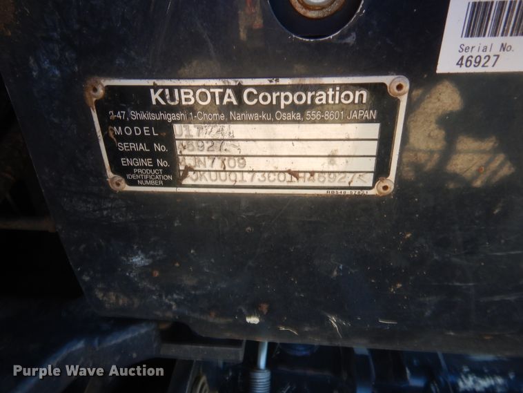 image for item DJ2061 2020 Kubota U17  mini excavator