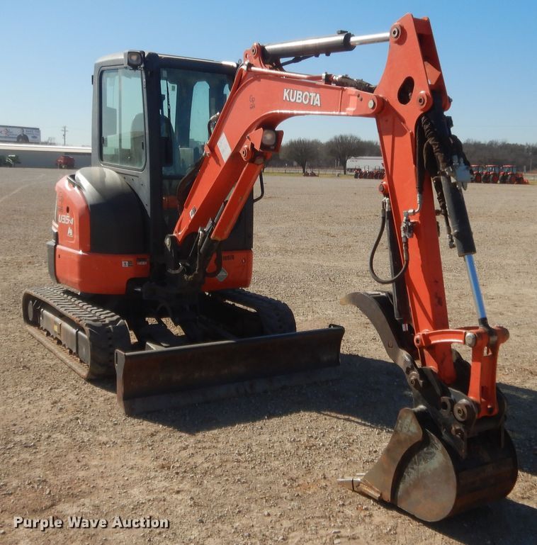 image for item DJ2062 2019 Kubota U35-4  mini excavator
