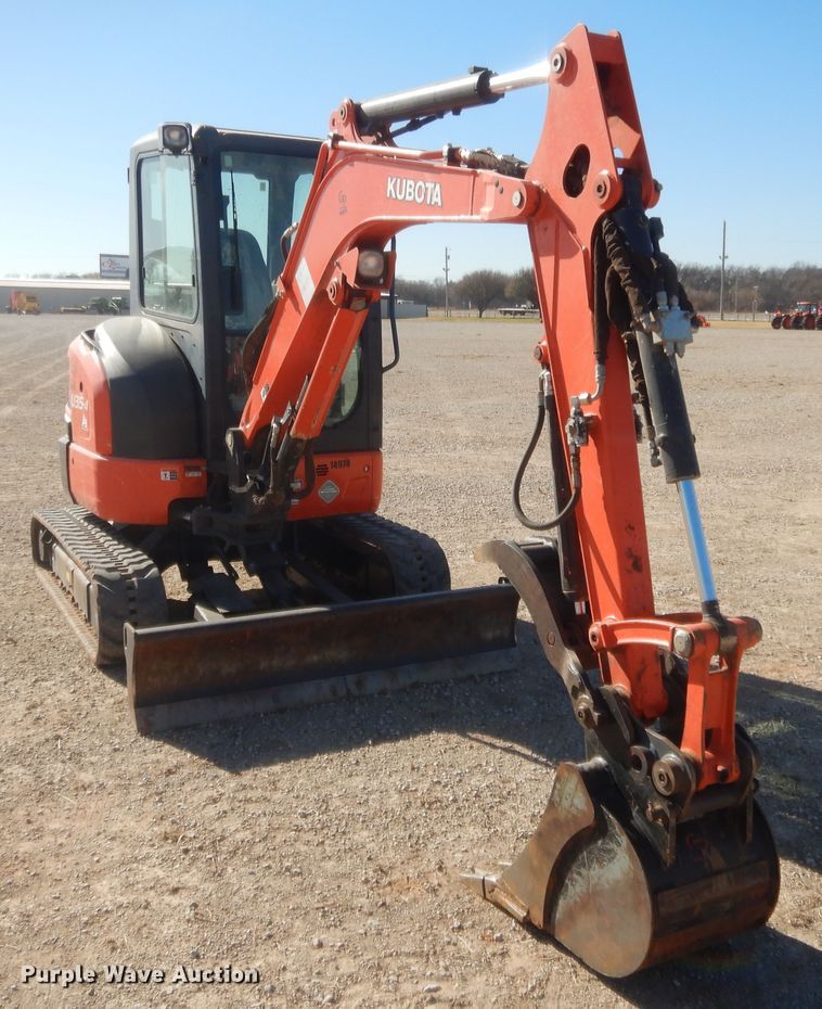 image for item DJ2062 2019 Kubota U35-4  mini excavator
