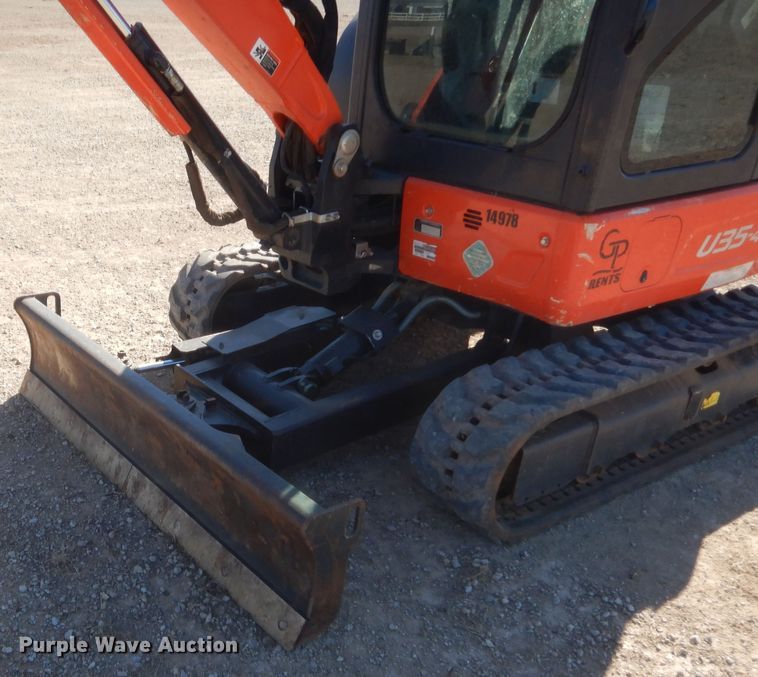 image for item DJ2062 2019 Kubota U35-4  mini excavator