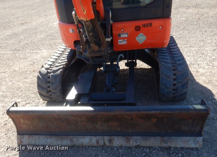 image for item DJ2062 2019 Kubota U35-4  mini excavator