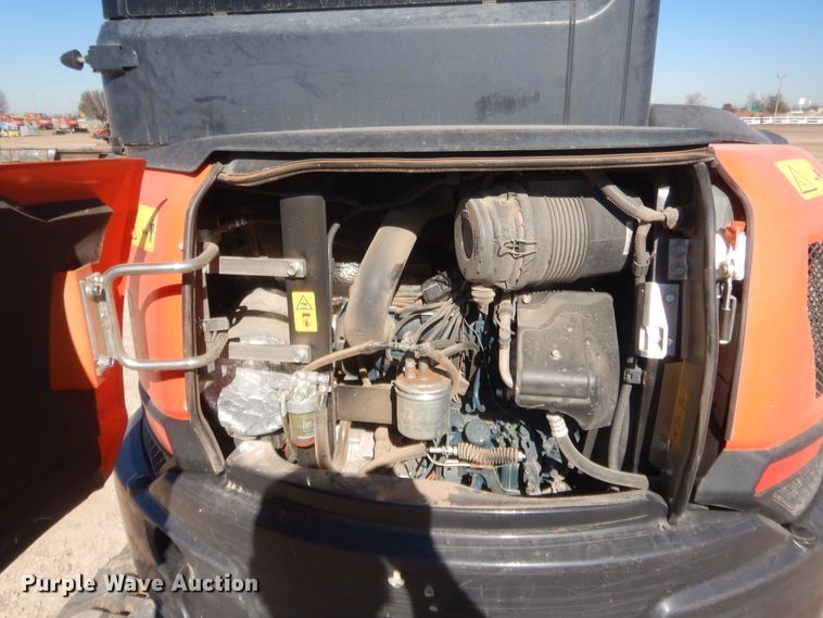 image for item DJ2062 2019 Kubota U35-4  mini excavator