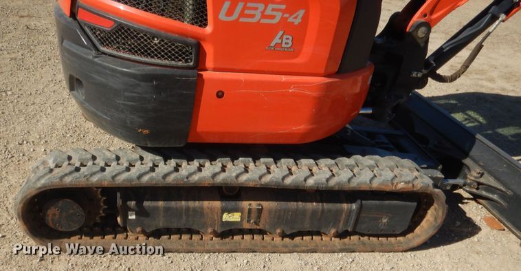 image for item DJ2062 2019 Kubota U35-4  mini excavator