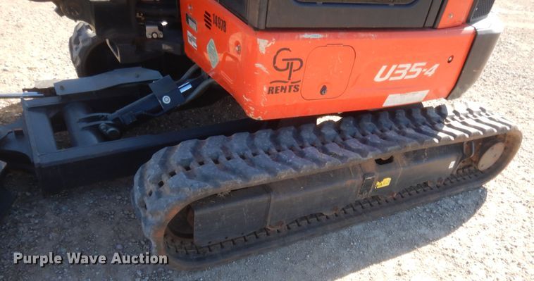 image for item DJ2062 2019 Kubota U35-4  mini excavator