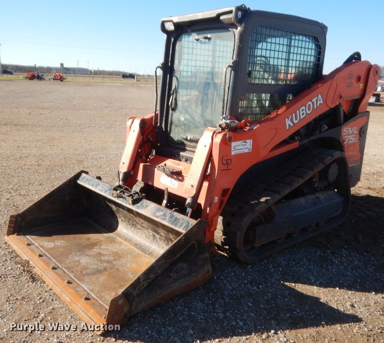 image for item DJ2115 2020 Kubota SVL75-2  tracked skid steer loader