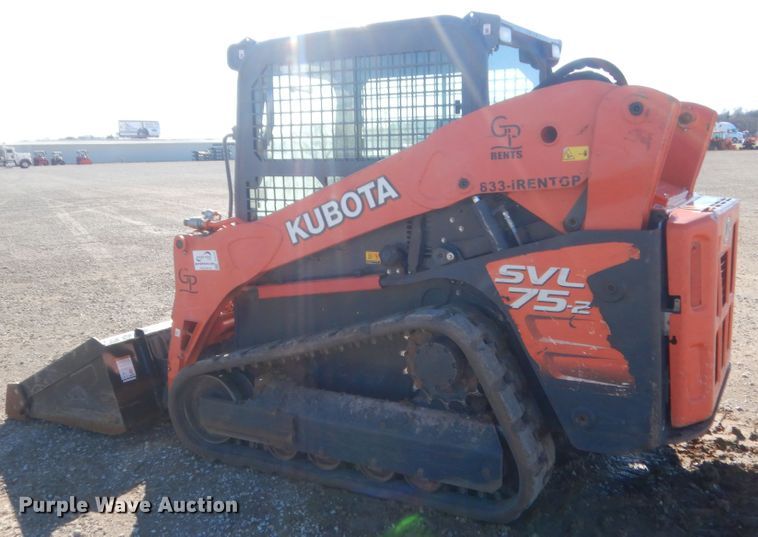 image for item DJ2115 2020 Kubota SVL75-2  tracked skid steer loader