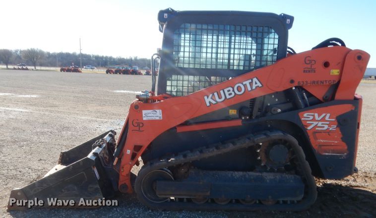 image for item DJ2115 2020 Kubota SVL75-2  tracked skid steer loader