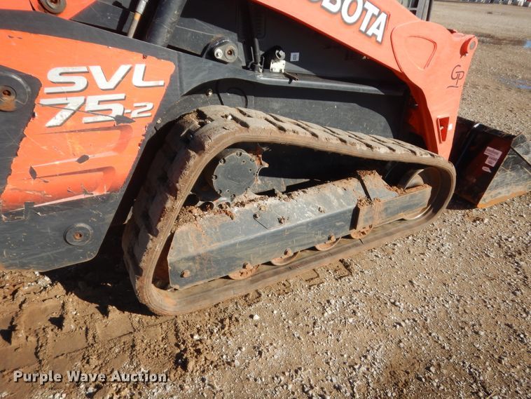 image for item DJ2115 2020 Kubota SVL75-2  tracked skid steer loader