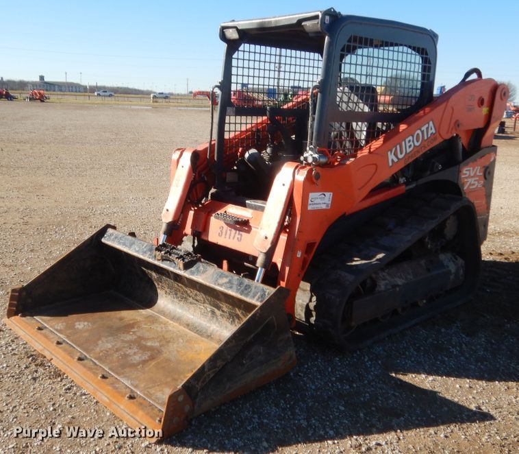 image for item DJ2116 Kubota SVL75-2  tracked skid steer loader