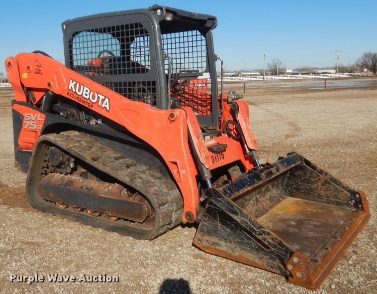 image for item DJ2116 Kubota SVL75-2  tracked skid steer loader