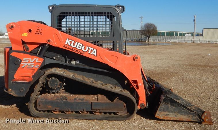 image for item DJ2116 Kubota SVL75-2  tracked skid steer loader