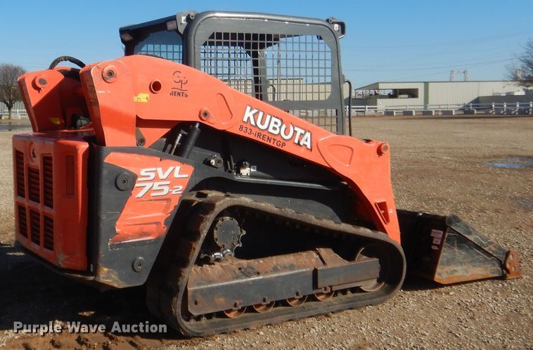 image for item DJ2116 Kubota SVL75-2  tracked skid steer loader