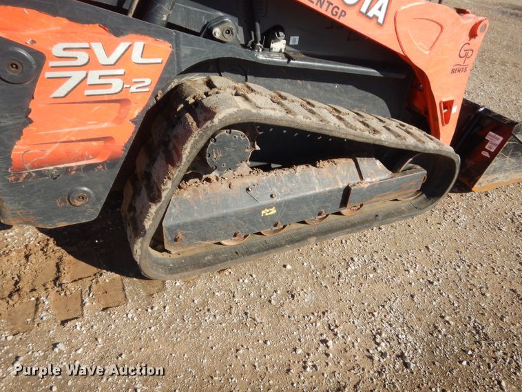 image for item DJ2117 2017 Kubota SVL75-2  tracked skid steer loader