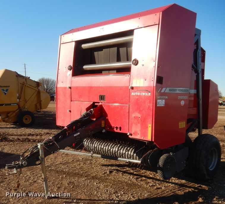 image for item DJ2126 Massey Ferguson 2956A  round baler