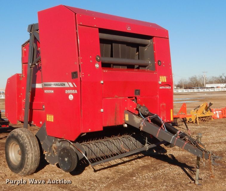 image for item DJ2126 Massey Ferguson 2956A  round baler