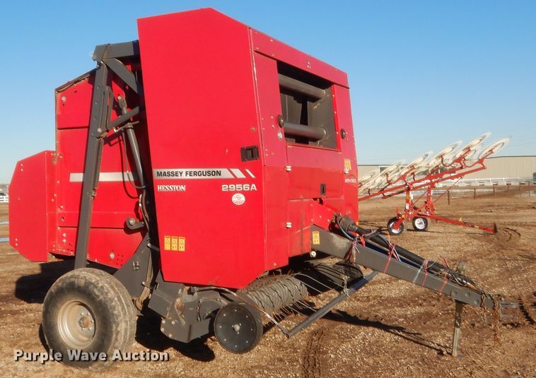 image for item DJ2126 Massey Ferguson 2956A  round baler