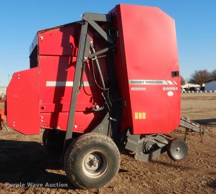 image for item DJ2126 Massey Ferguson 2956A  round baler
