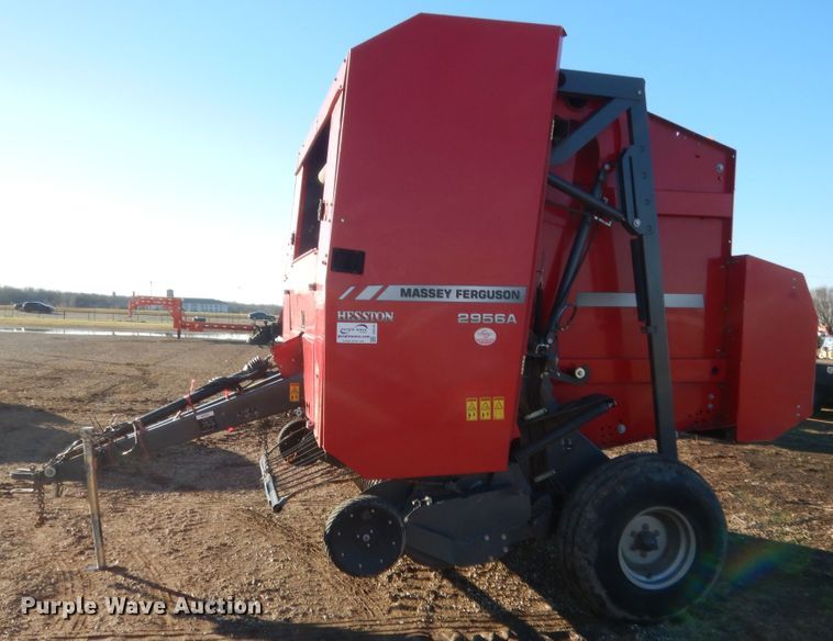 image for item DJ2126 Massey Ferguson 2956A  round baler