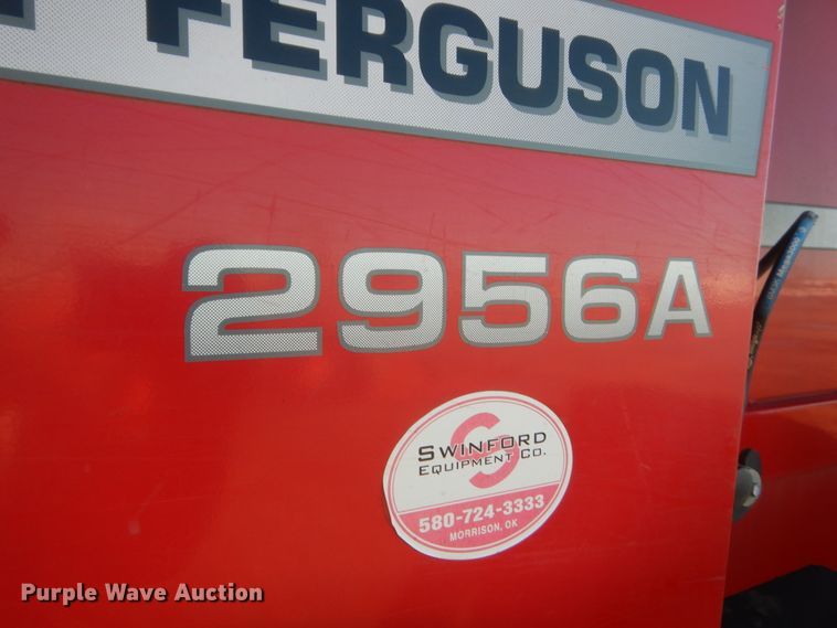 image for item DJ2126 Massey Ferguson 2956A  round baler