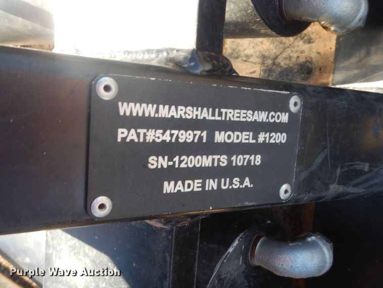 image for item DJ2133 Marshall 1200 skid steer tree shear