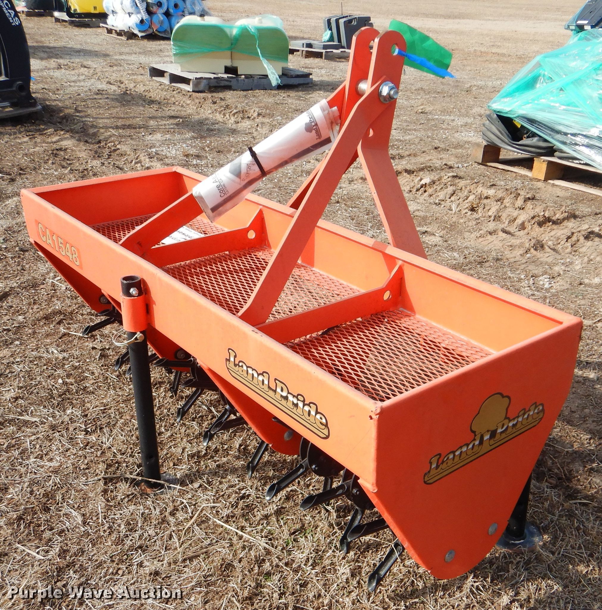 Land Pride CA1548 core aerator in Norman, OK | Item DI3600 sold