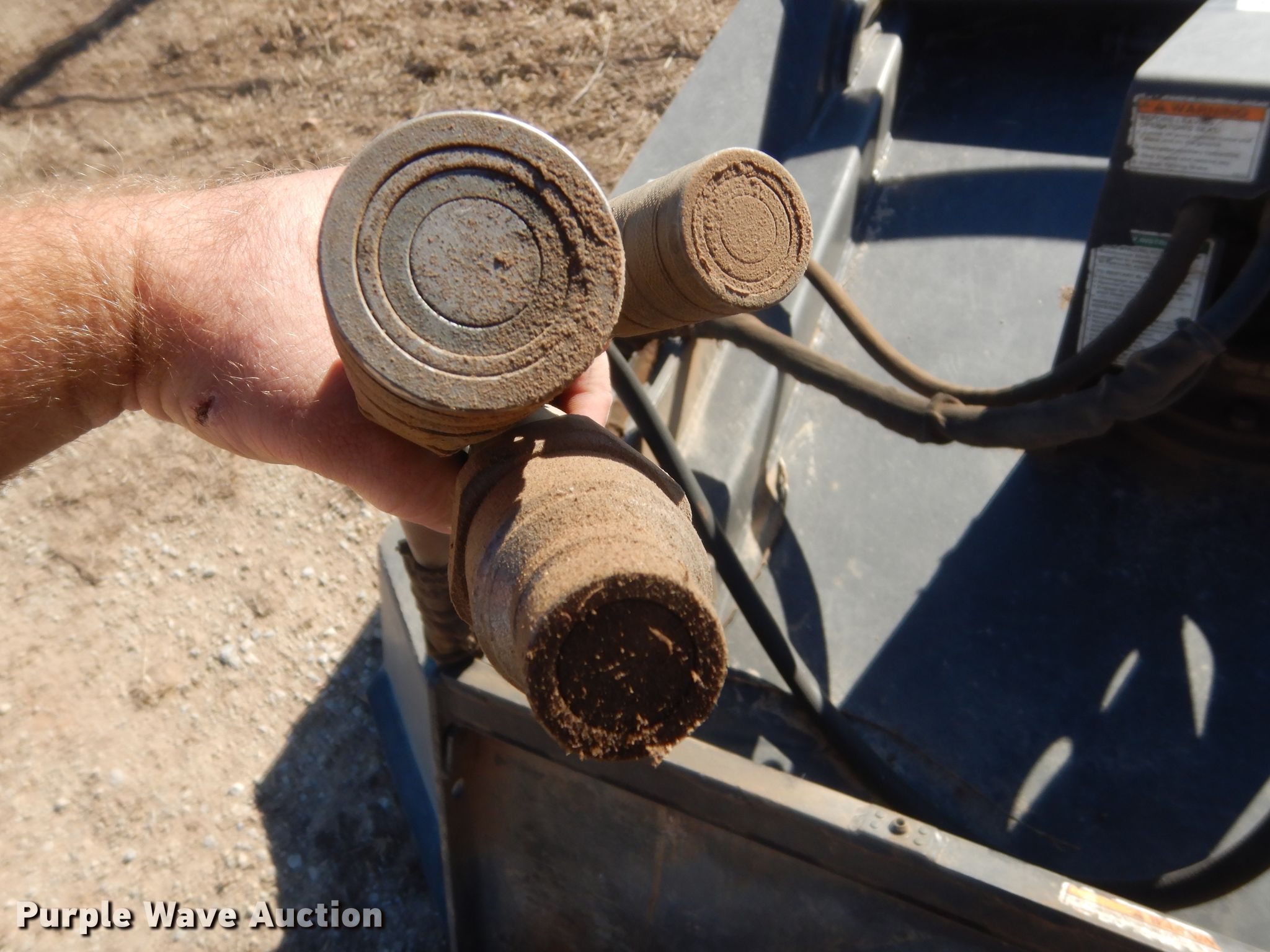 Bradco Ground Shark skid steer rotary mower in Norman, OK Item DJ2076
