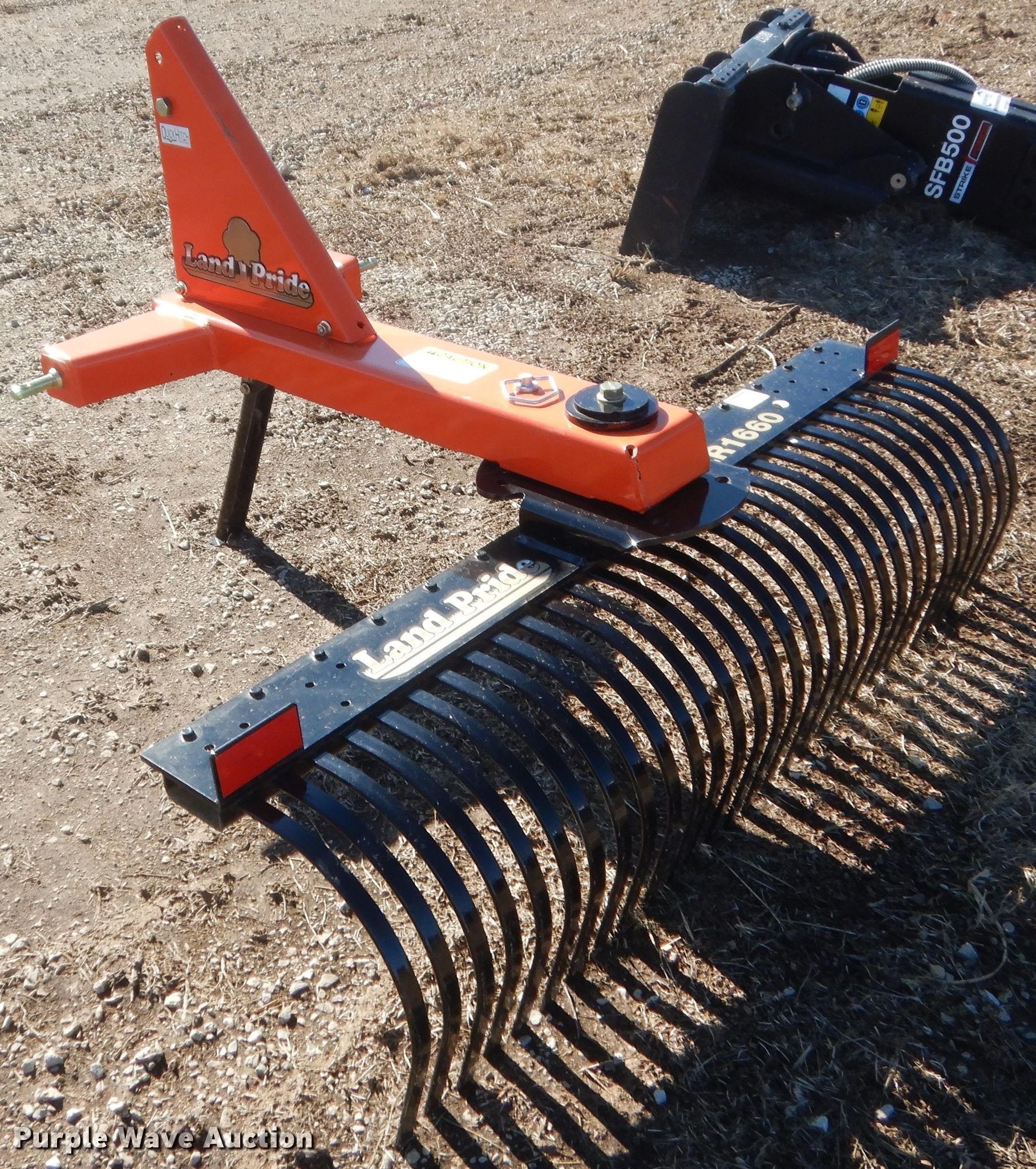 Land Pride LR1660 landscape rake in Norman, OK Item DJ2121 sold