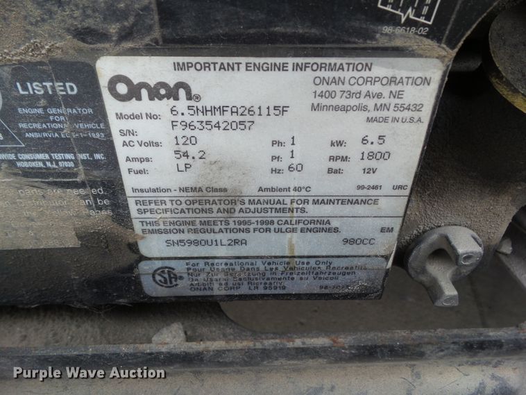 image for item DF0960 1997 Monaco Windsor  RV