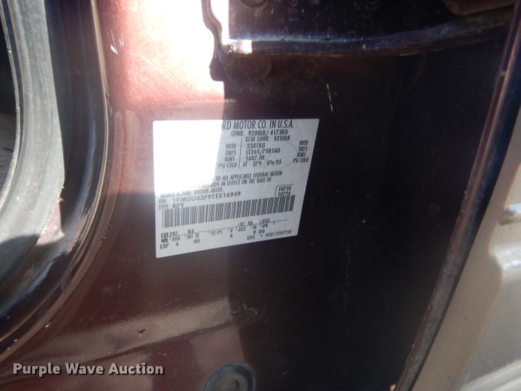 image for item DG4648 2000 Ford Excursion Limited  SUV