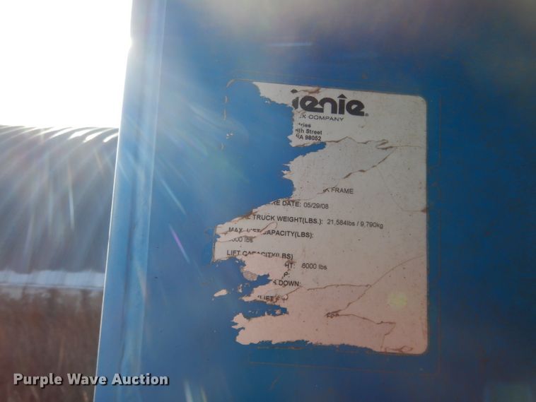 image for item DG4663 Genie GTH844  telehandler