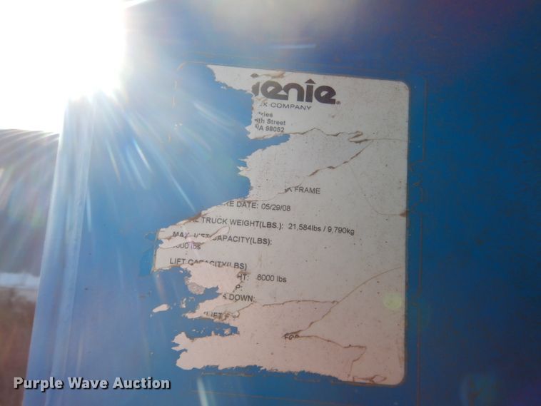 image for item DG4663 Genie GTH844  telehandler