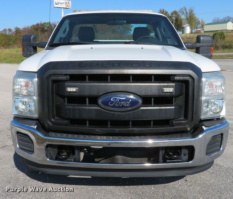 image for item DI3811 2012 Ford F350 Super Duty XL  utility bed pickup truck