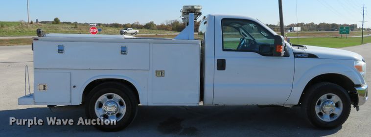 image for item DI3811 2012 Ford F350 Super Duty XL  utility bed pickup truck