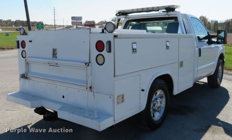 image for item DI3811 2012 Ford F350 Super Duty XL  utility bed pickup truck