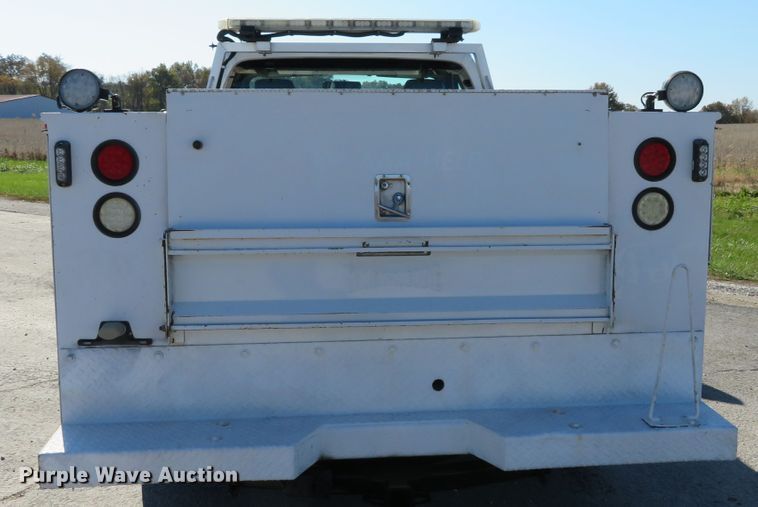 image for item DI3811 2012 Ford F350 Super Duty XL  utility bed pickup truck