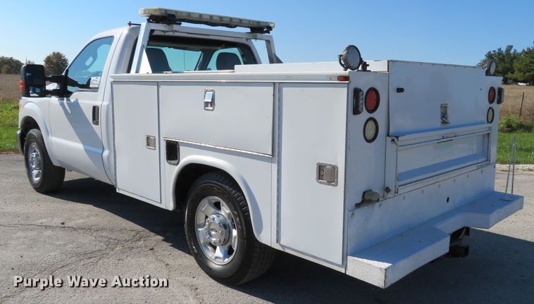 image for item DI3811 2012 Ford F350 Super Duty XL  utility bed pickup truck