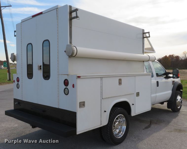 image for item DI3840 2008 Ford F550 Super Duty XL  SuperCab utility truck