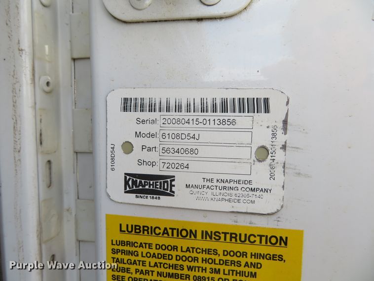 image for item DI3840 2008 Ford F550 Super Duty XL  SuperCab utility truck