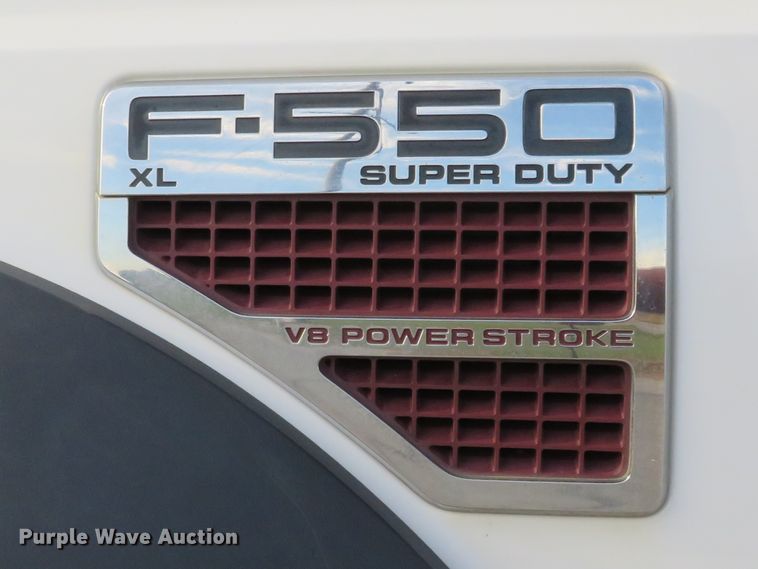 image for item DI3840 2008 Ford F550 Super Duty XL  SuperCab utility truck