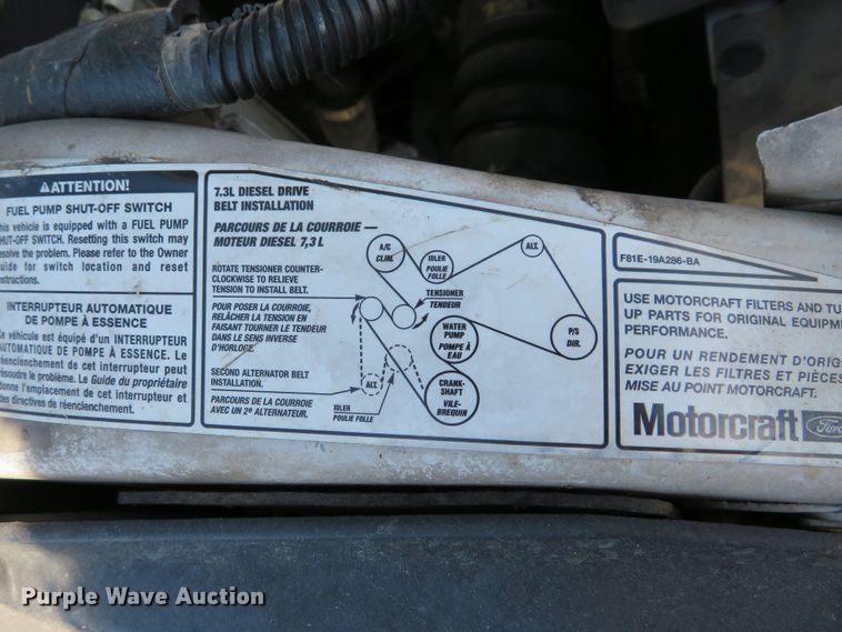 image for item DI3843 1999 Ford F350 Super Duty XLT  SuperCab pickup truck