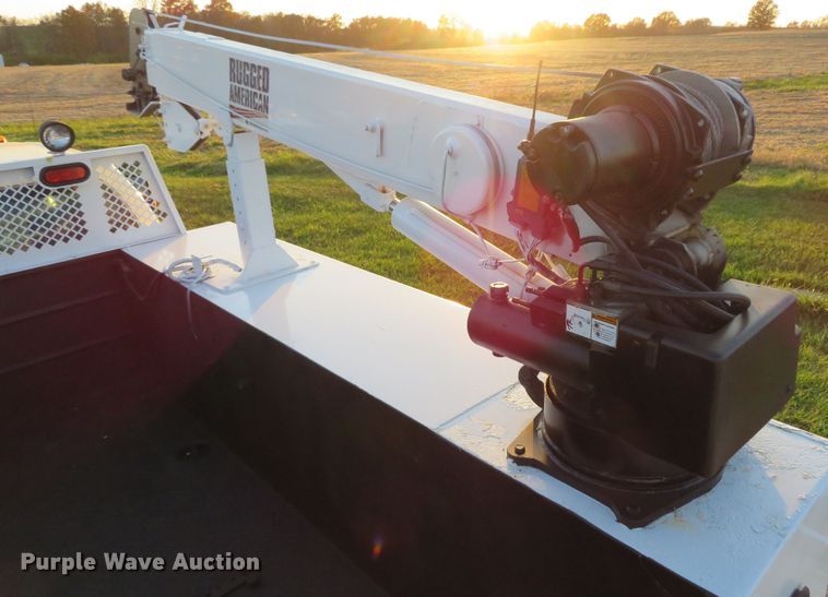 image for item DI3850 2013 Ford F450 Super Duty XL  utility truck with crane