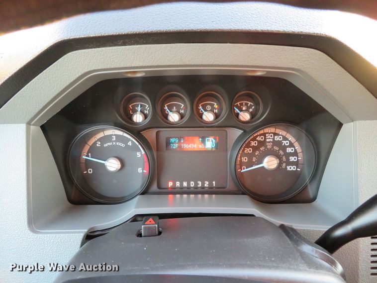 image for item DI3850 2013 Ford F450 Super Duty XL  utility truck with crane