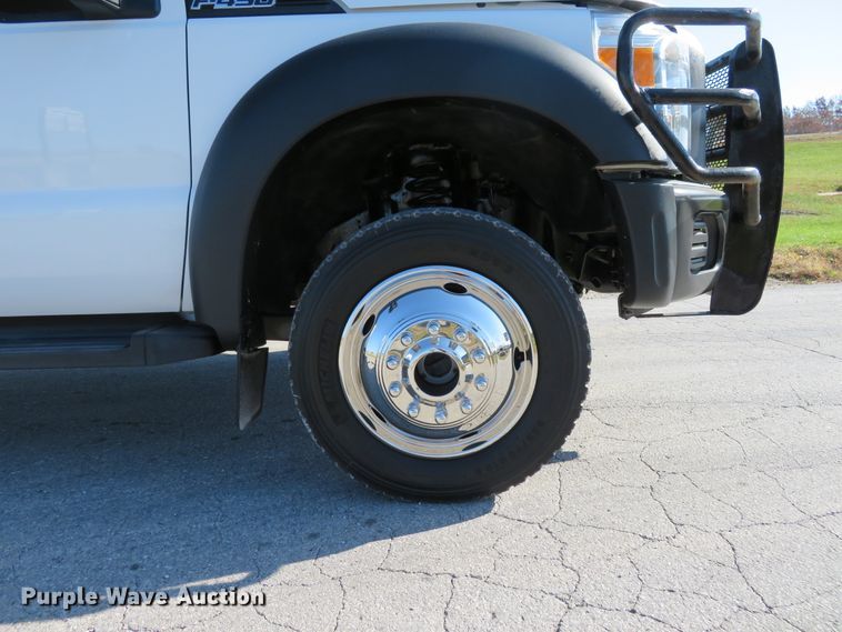 image for item DI3850 2013 Ford F450 Super Duty XL  utility truck with crane