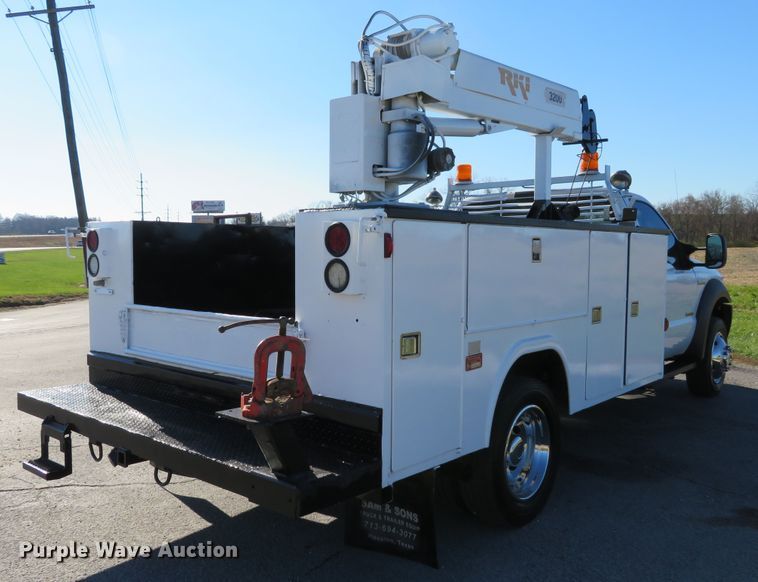image for item DI3873 2005 Ford F450 Super Duty XL  utility truck